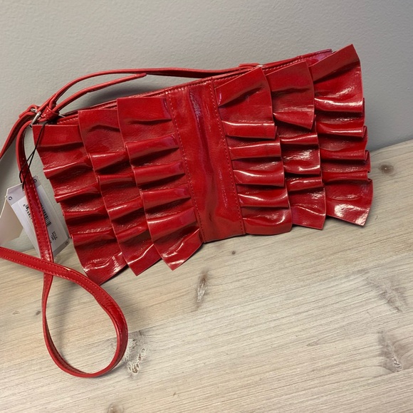 NWT M.C. Leather Handbag - Picture 2 of 8